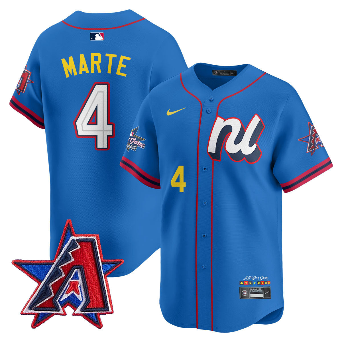 National League 2025 MLB All-Star Men Jersey V2 - All Stitched