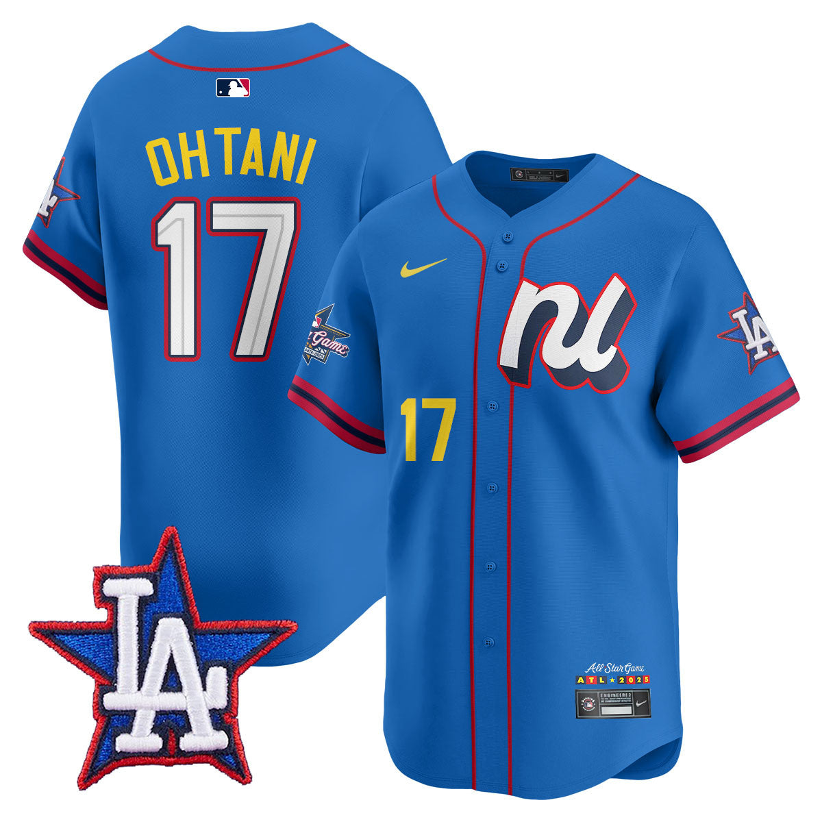 National League 2025 MLB All-Star Men Jersey V2 - All Stitched