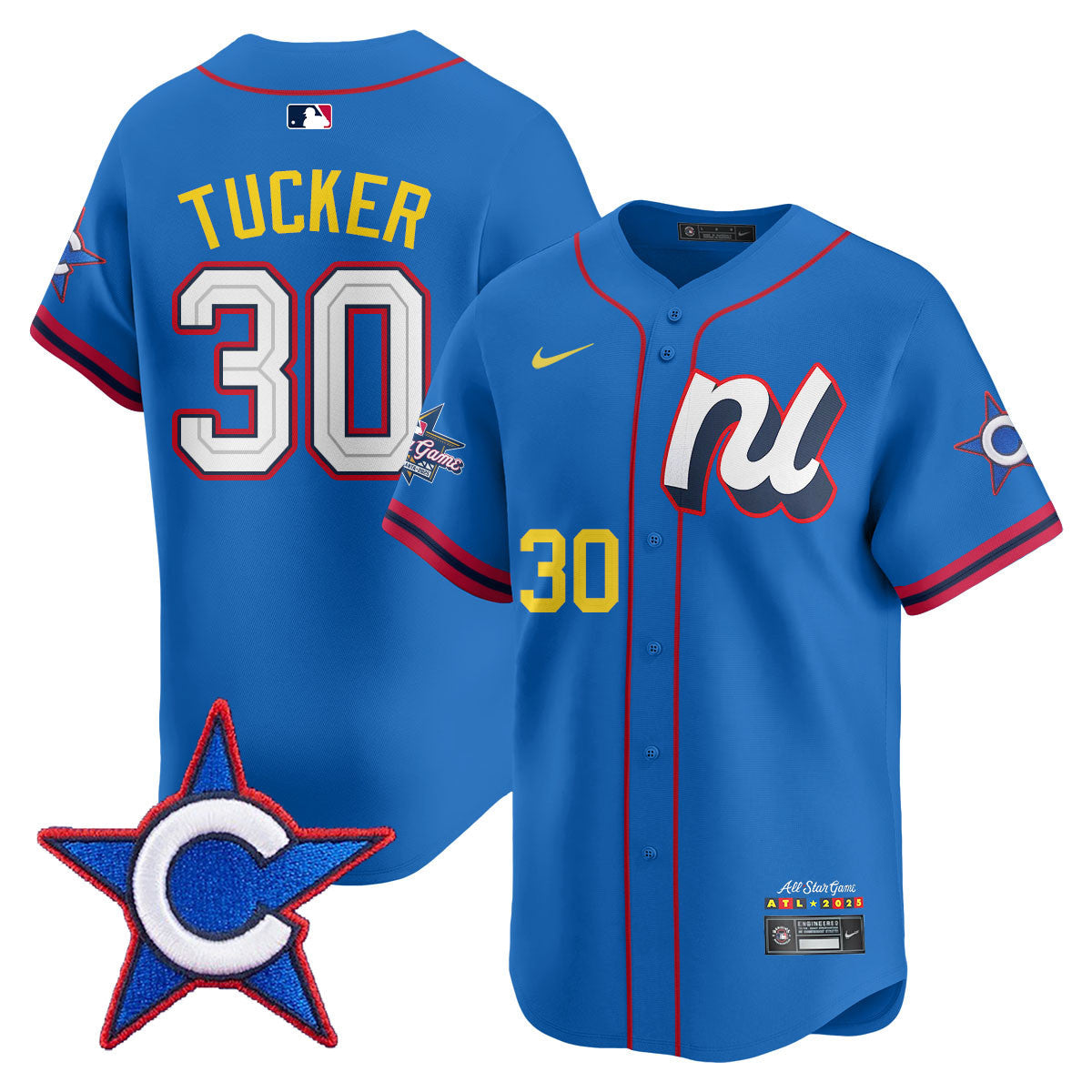 National League 2025 MLB All-Star Men Jersey V2 - All Stitched