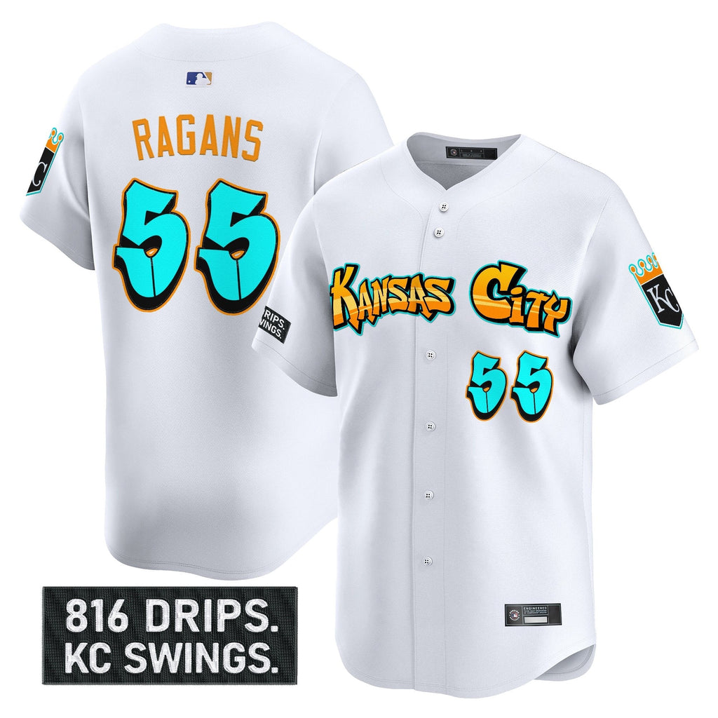 KC 'Graffiti Crown Drop Edition' Vapor Premier Limited Jersey - All Stitched