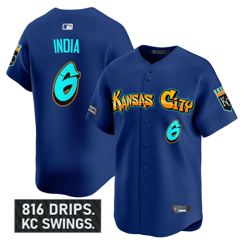 KC 'Graffiti Crown Drop Edition' Vapor Premier Limited Jersey - All Stitched