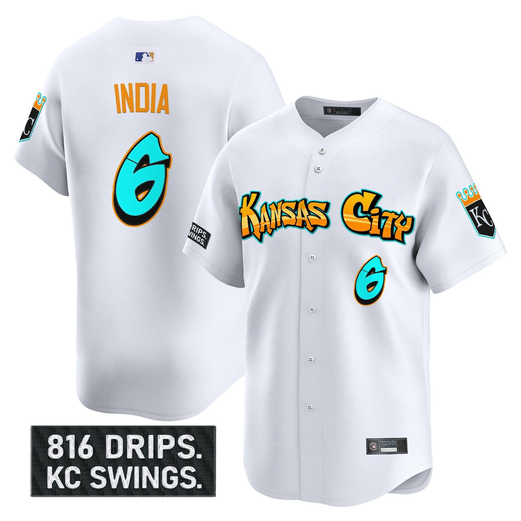 KC 'Graffiti Crown Drop Edition' Vapor Premier Limited Jersey - All Stitched