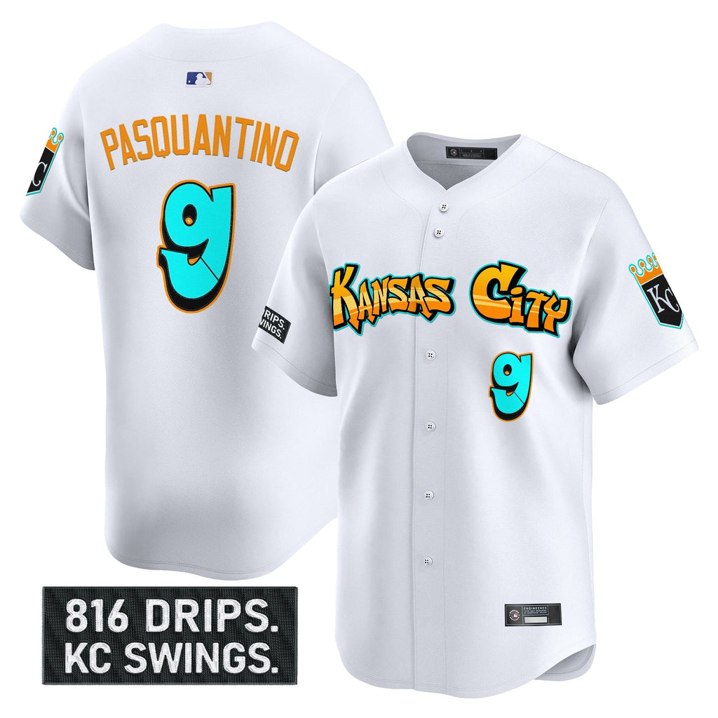 KC 'Graffiti Crown Drop Edition' Vapor Premier Limited Jersey - All Stitched