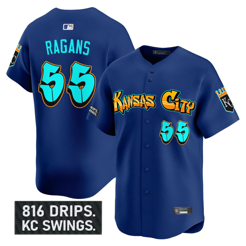 KC 'Graffiti Crown Drop Edition' Vapor Premier Limited Jersey - All Stitched