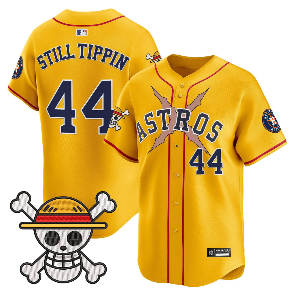 HOU x One Piece 2025 Vapor Premier Limited Jersey - All Stitched