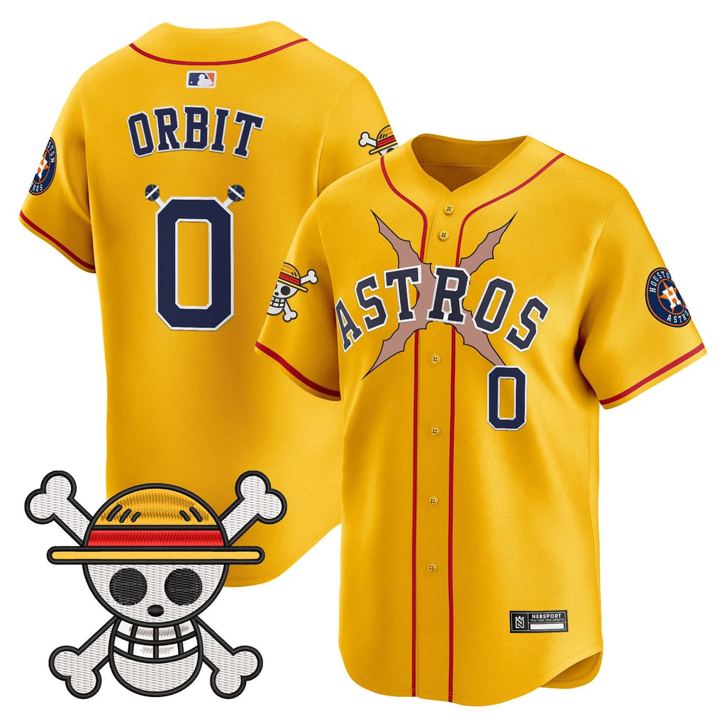 HOU x One Piece 2025 Vapor Premier Limited Jersey - All Stitched