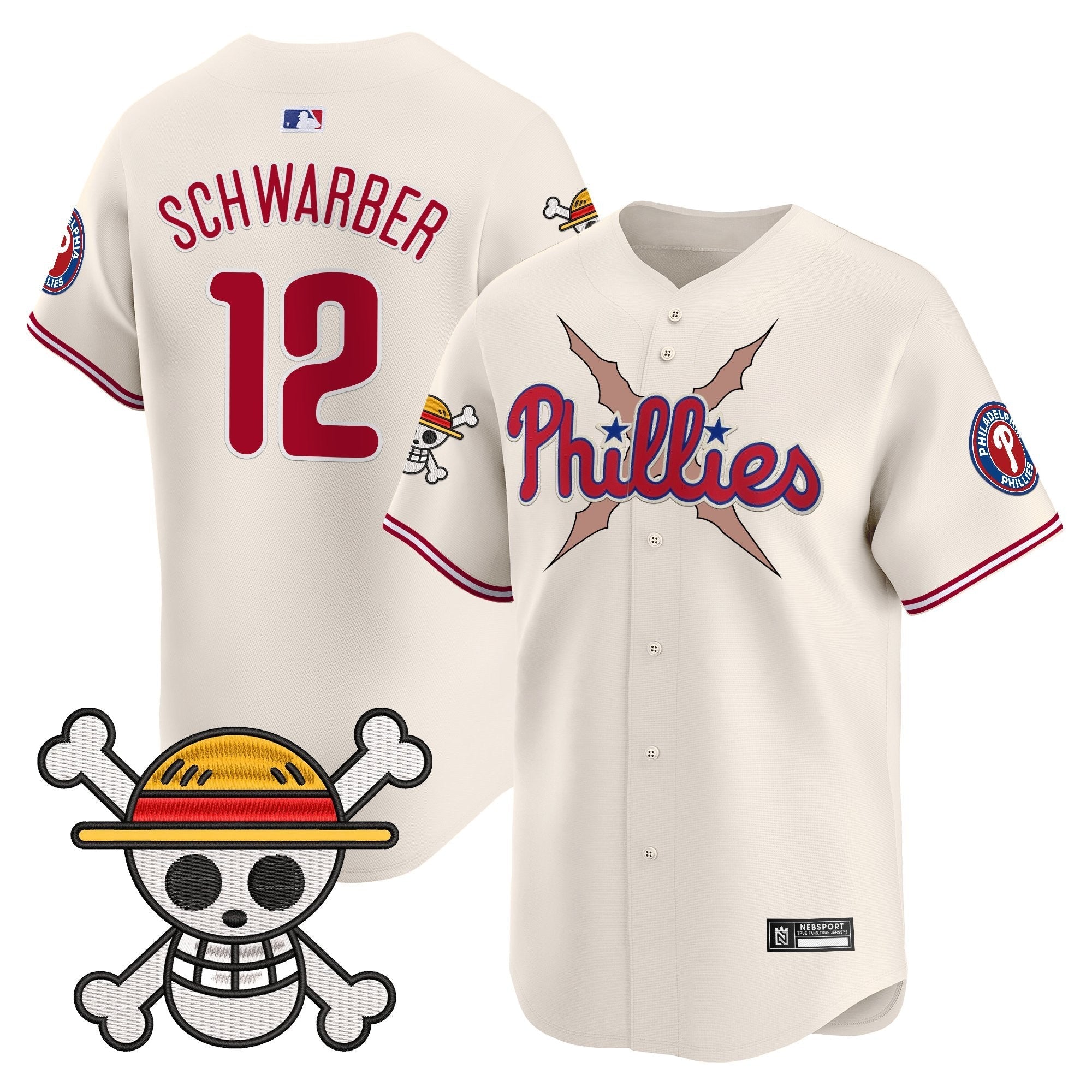 PHI x One Piece 2025 Vapor Premier Limited Jersey - Stitched