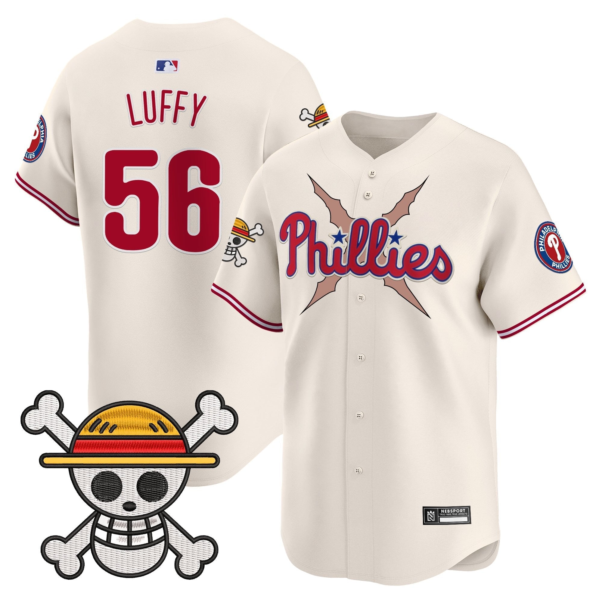 PHI x One Piece 2025 Vapor Premier Limited Jersey - Stitched