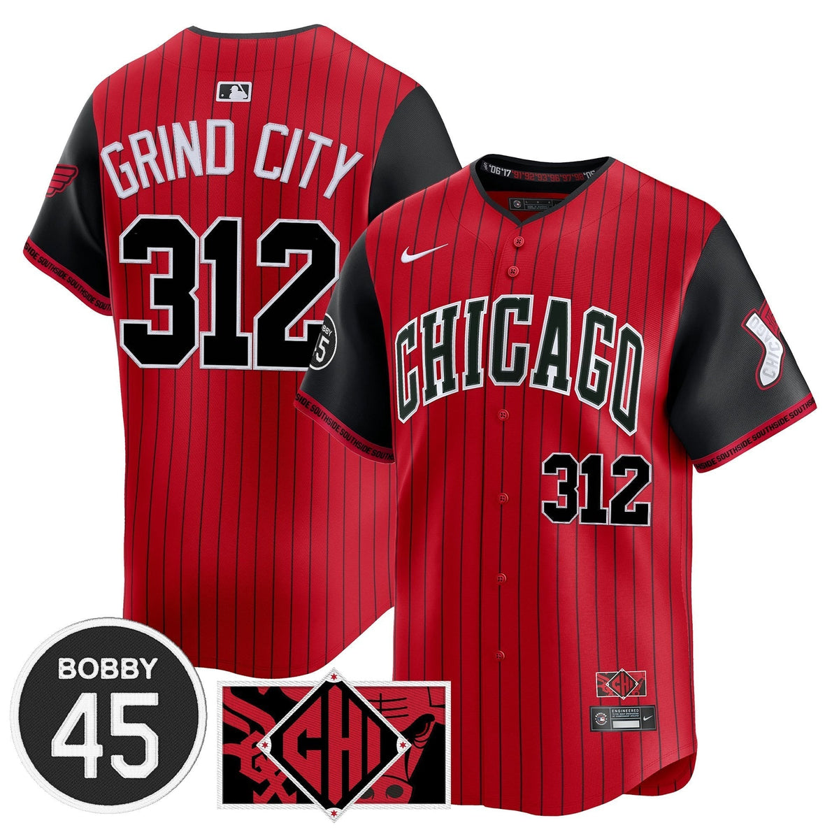 CWS Bobby Jenks Vapor Premier Limited Jersey - All Stitched