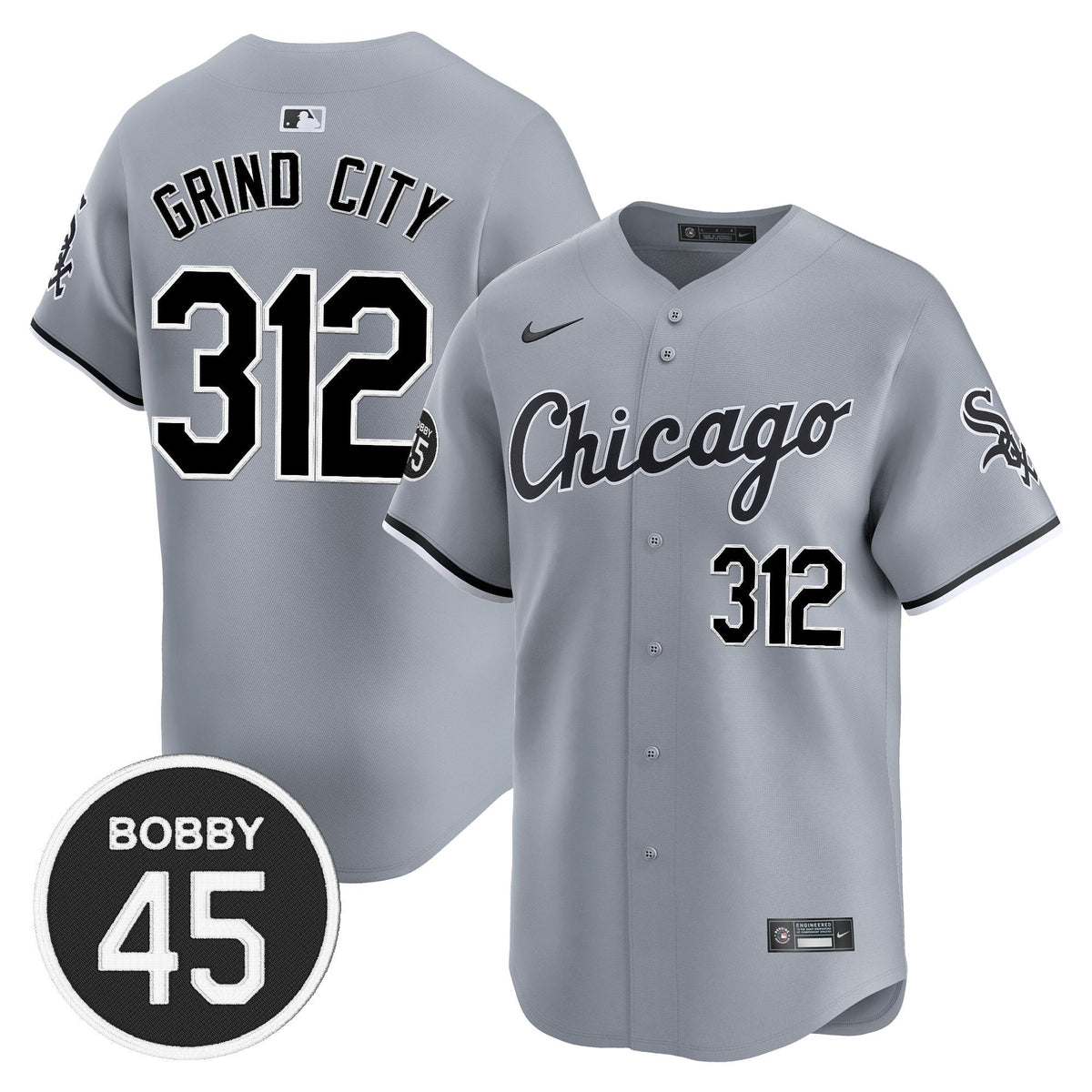 CWS Bobby Jenks Vapor Premier Limited Jersey - All Stitched