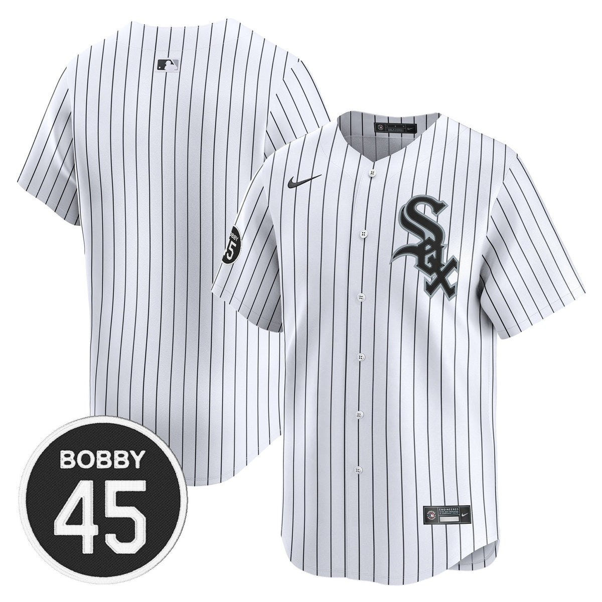 CWS Bobby Jenks Vapor Premier Limited Men Jersey - All Stitched