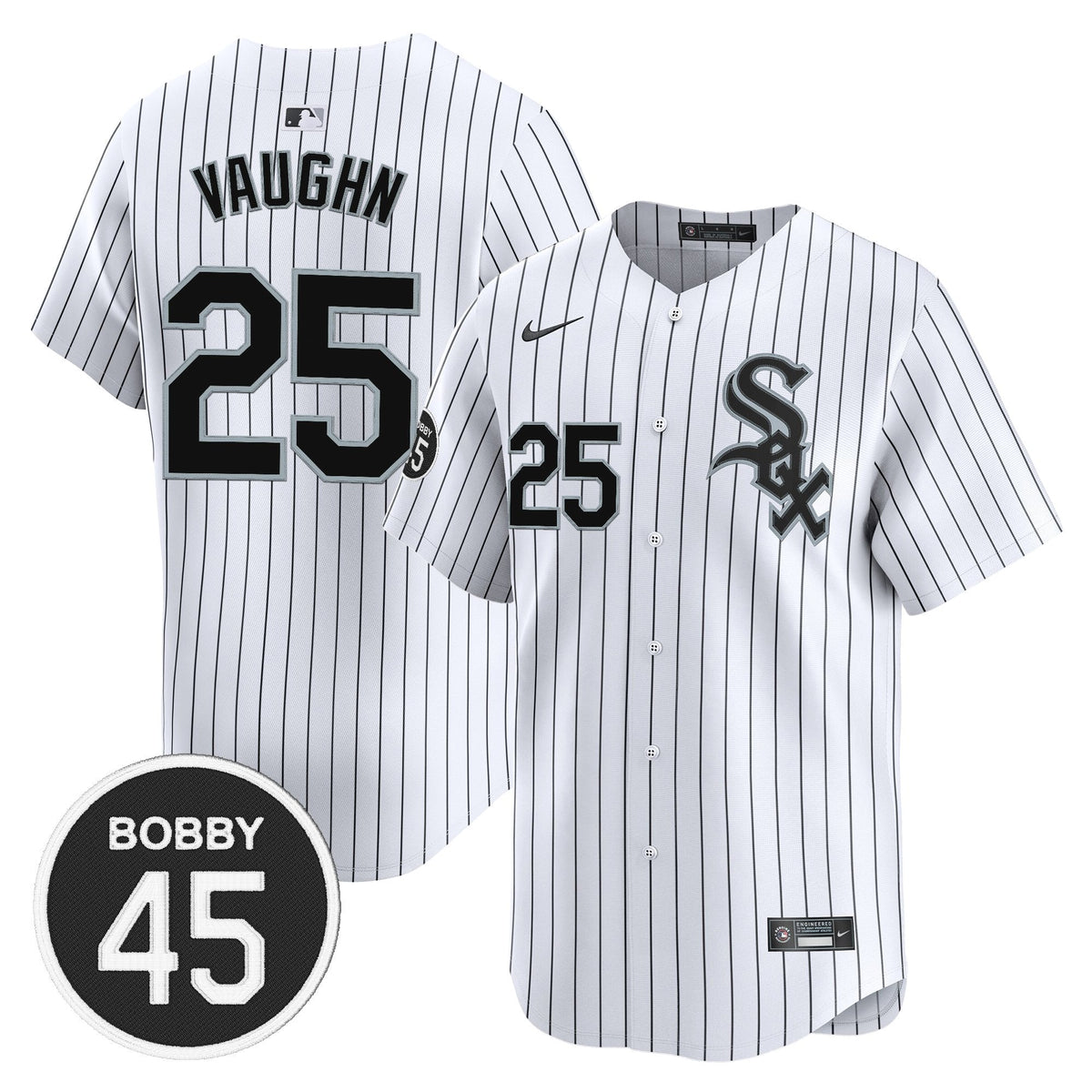 CWS Bobby Jenks Vapor Premier Limited Men Jersey - All Stitched