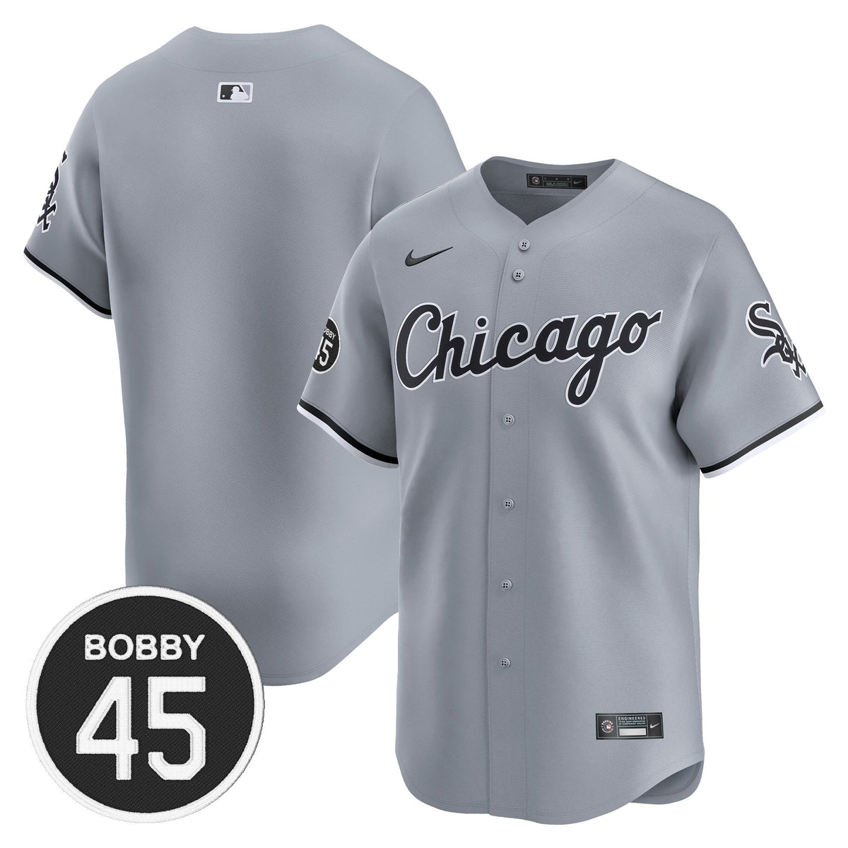 CWS Bobby Jenks Vapor Premier Limited Jersey - All Stitched
