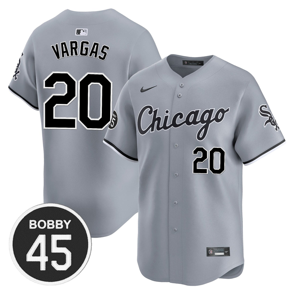 CWS Bobby Jenks Vapor Premier Limited Jersey - All Stitched