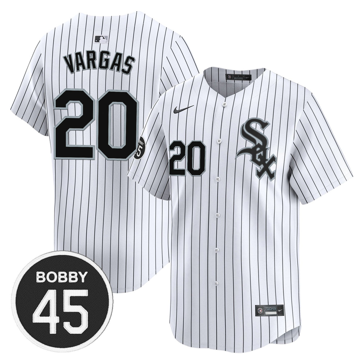 CWS Bobby Jenks Vapor Premier Limited Men Jersey - All Stitched