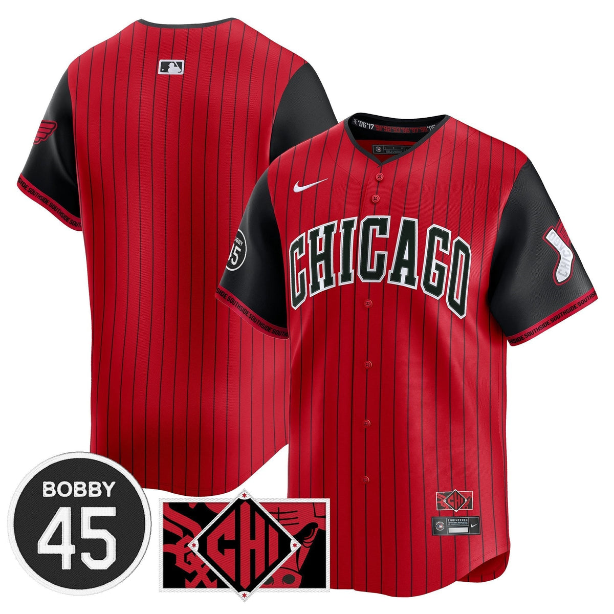 CWS Bobby Jenks Vapor Premier Limited Jersey - All Stitched
