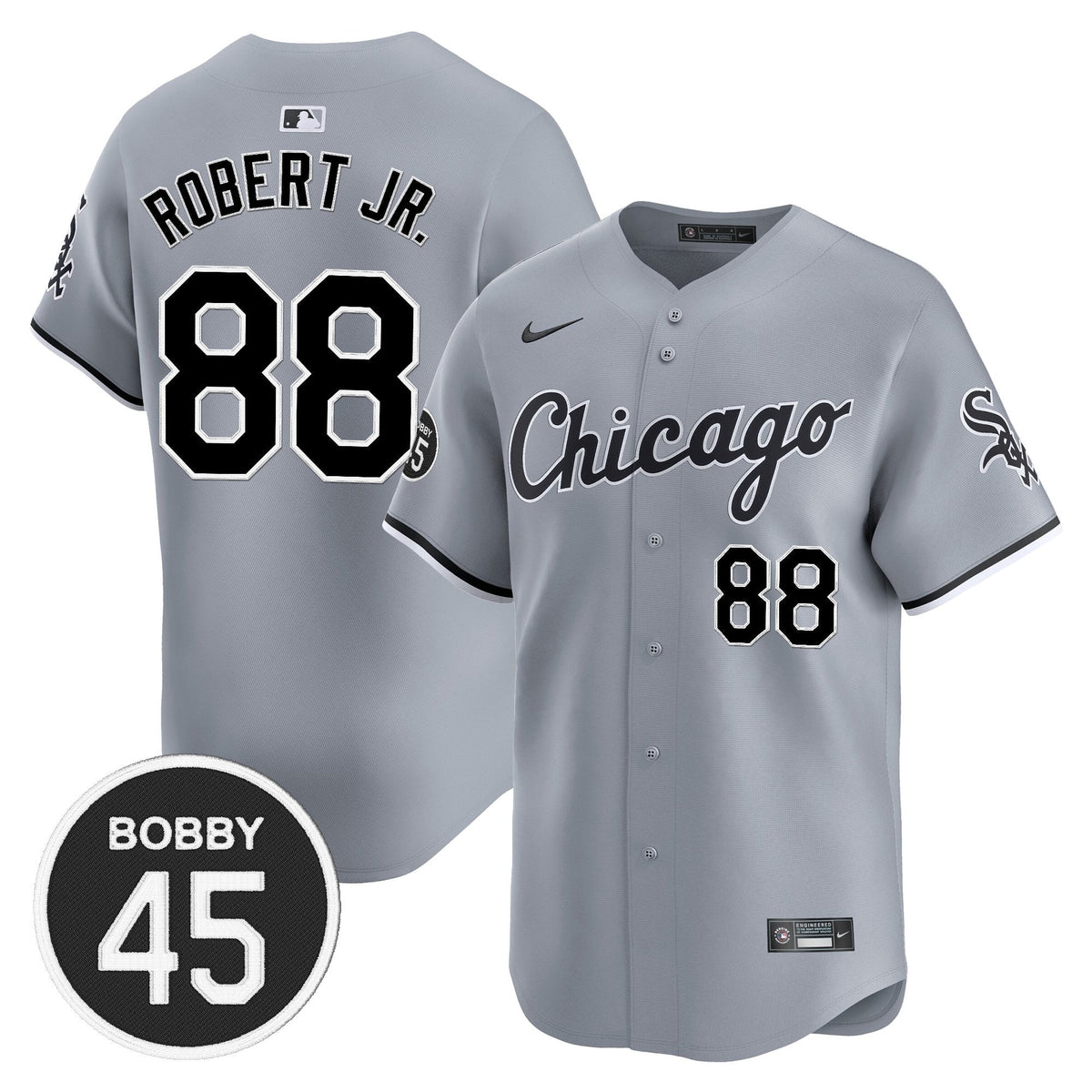CWS Bobby Jenks Vapor Premier Limited Jersey - All Stitched
