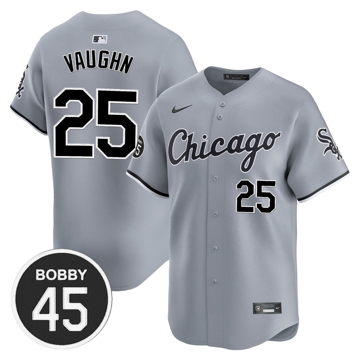 CWS Bobby Jenks Vapor Premier Limited Jersey - All Stitched