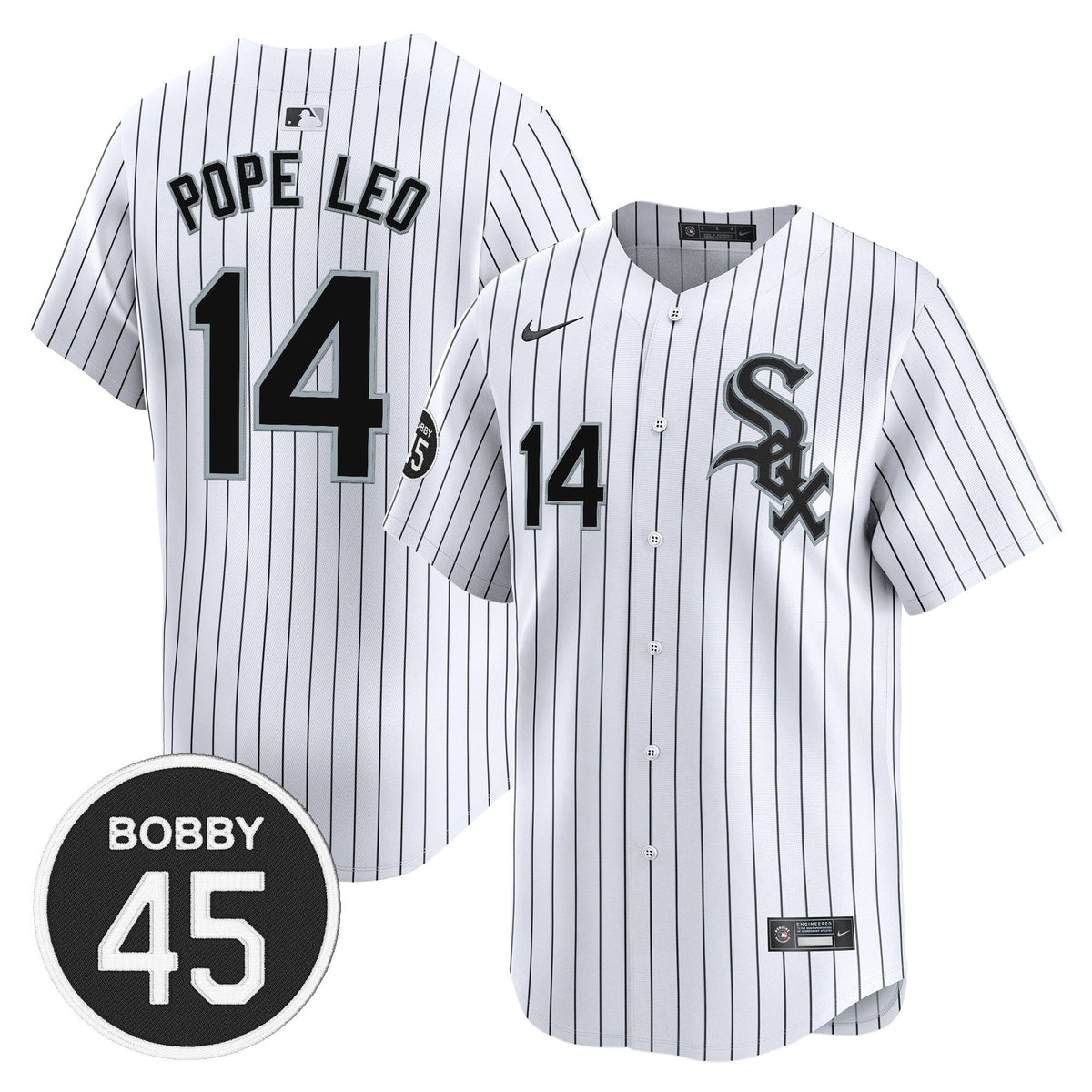 CWS Bobby Jenks Vapor Premier Limited Men Jersey - All Stitched