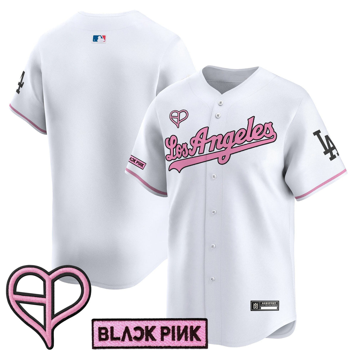 LAD x BLACKPINK 2025 Vapor Premier Limited Jersey - All Stitched