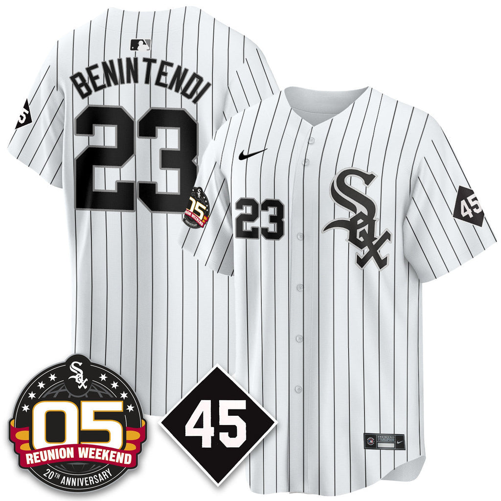 CWS Bobby Jenks 2025 Jersey - Reunion Weekend - All Stitched