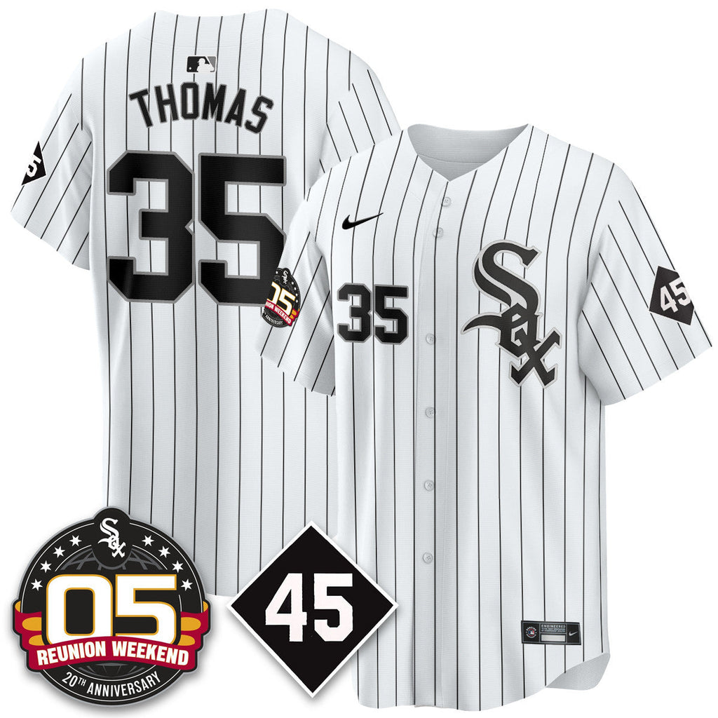 CWS Bobby Jenks 2025 Jersey - Reunion Weekend - All Stitched