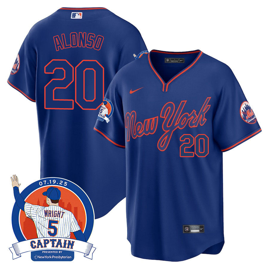 NYM David Wright "Mets Legend" Men Jersey - All Stitched