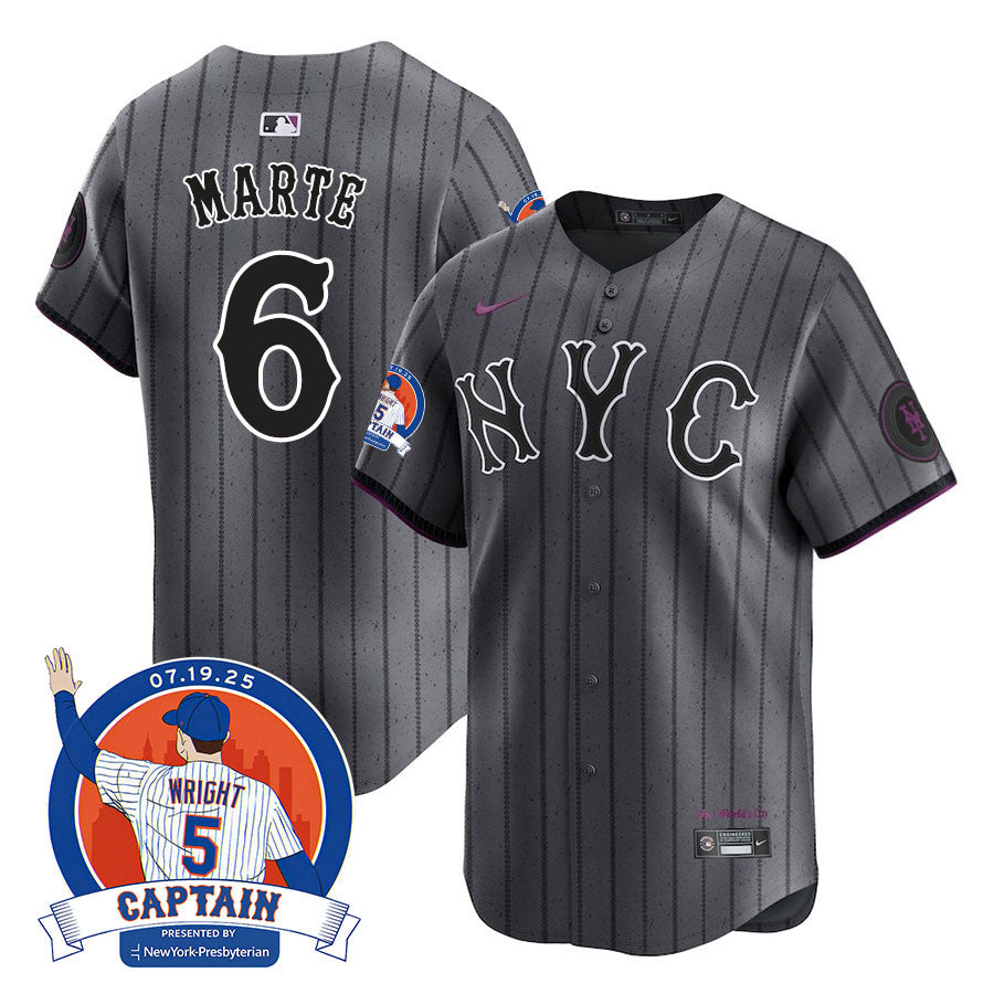 NYM David Wright "Mets Legend" Jersey - All Stitched