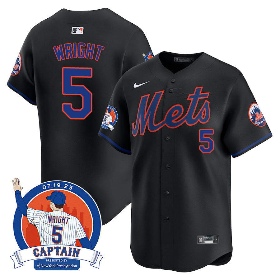 NYM David Wright "Mets Legend" Men Jersey - All Stitched