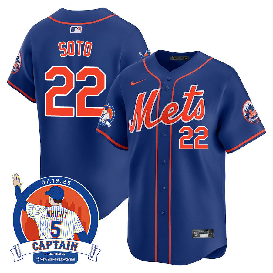 NYM David Wright "Mets Legend" Jersey - All Stitched
