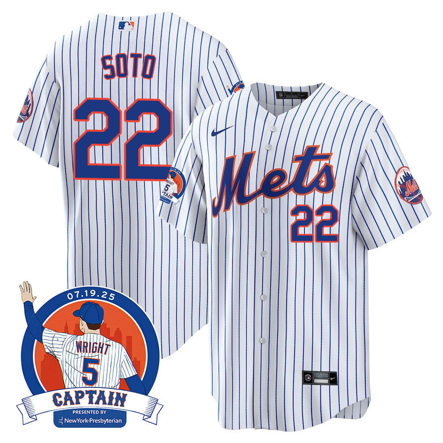 NYM David Wright "Mets Legend" Men Jersey - All Stitched