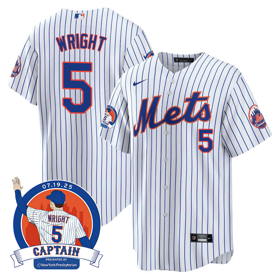 NYM David Wright "Mets Legend" Men Jersey - All Stitched