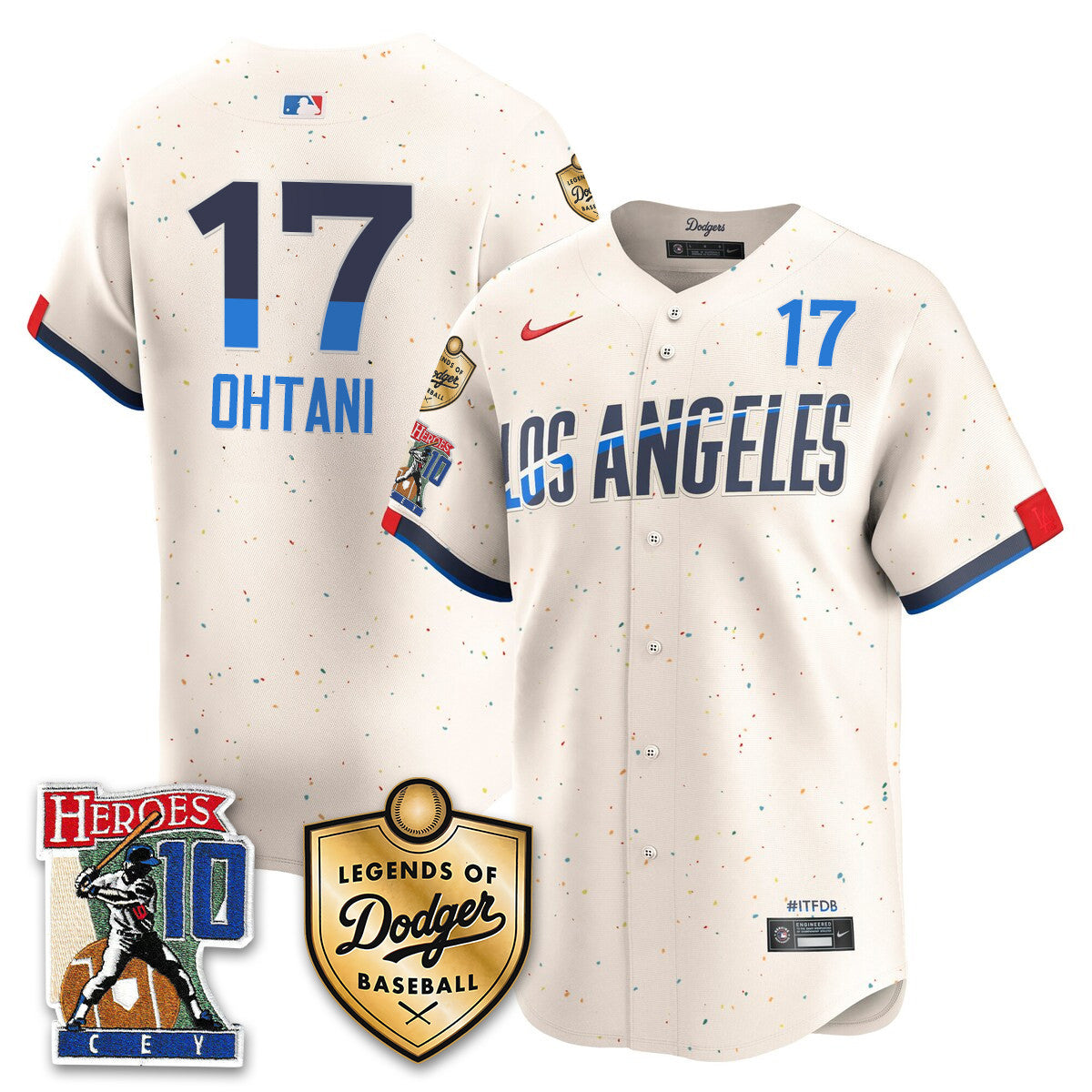 Dodgers Ron Cey "Legends Of Dodgers Baseball" Men Jersey - All Stitched