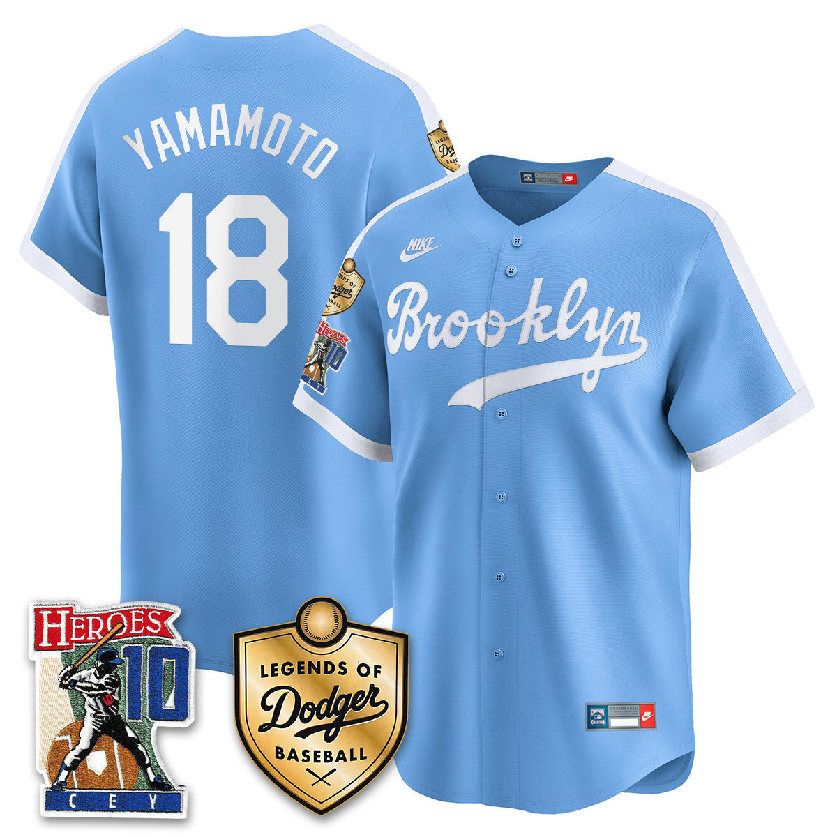 Dodgers Ron Cey "Legends Of Dodgers Baseball" Men Jersey - All Stitched