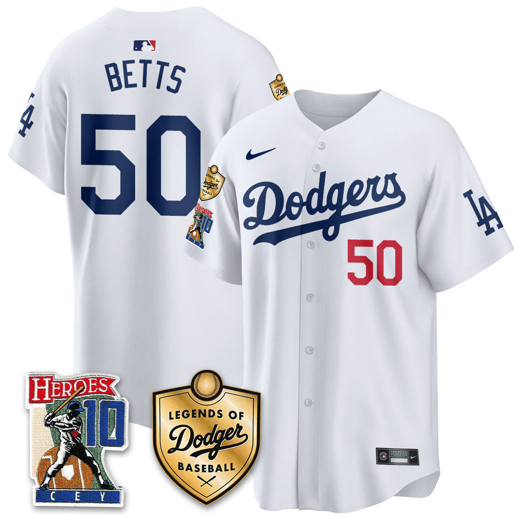 Dodgers Ron Cey "Legends Of Dodgers Baseball" Jersey - Stitched