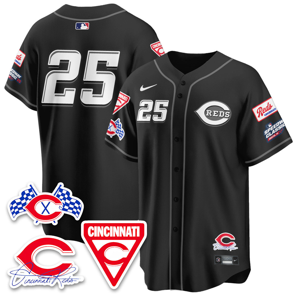 CIN 2025 Speedway Limited Jersey V1 - All Stitched
