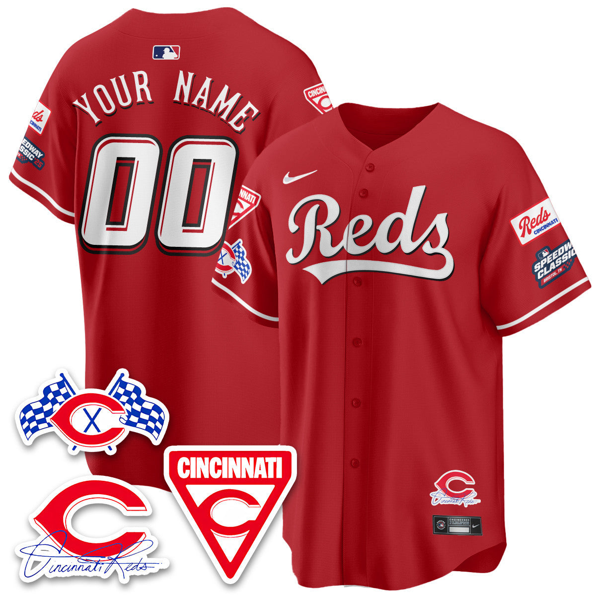 CIN 2025 Speedway Limited Jersey V1 - All Stitched