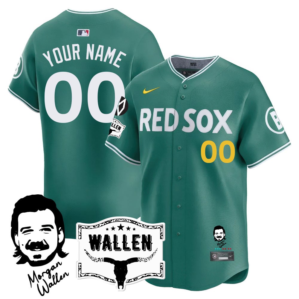 BOS Morgan Wallen 2025 Jersey - All Stitched