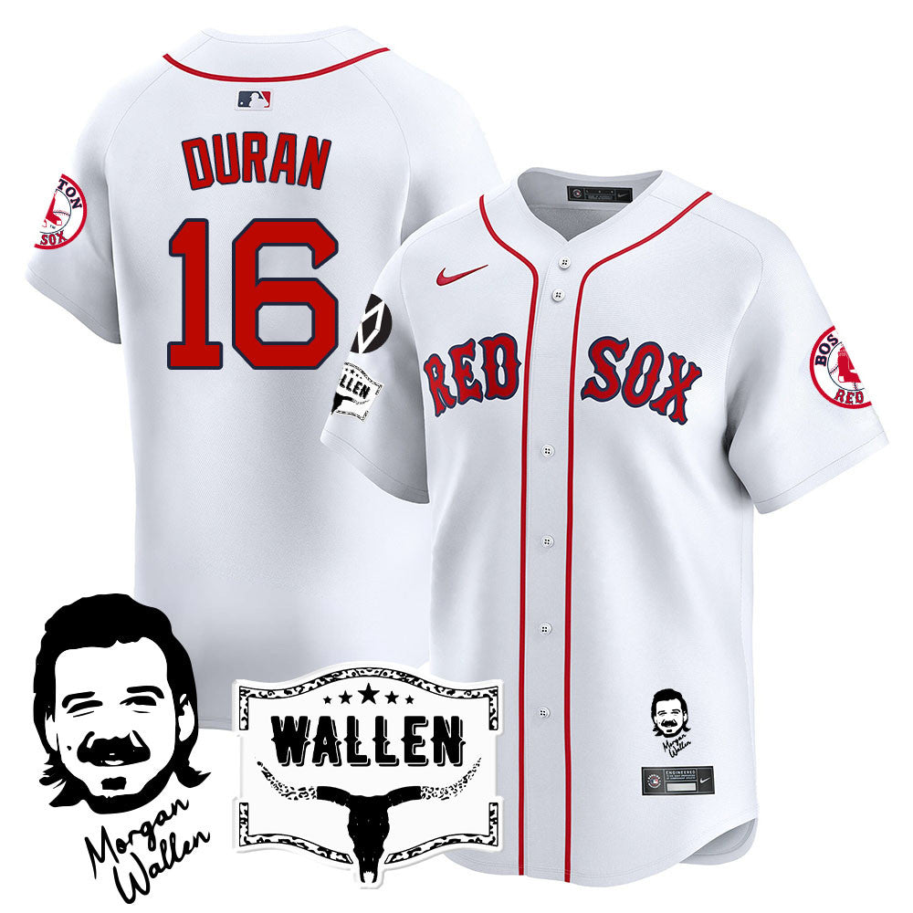 BOS Morgan Wallen 2025 Jersey - All Stitched