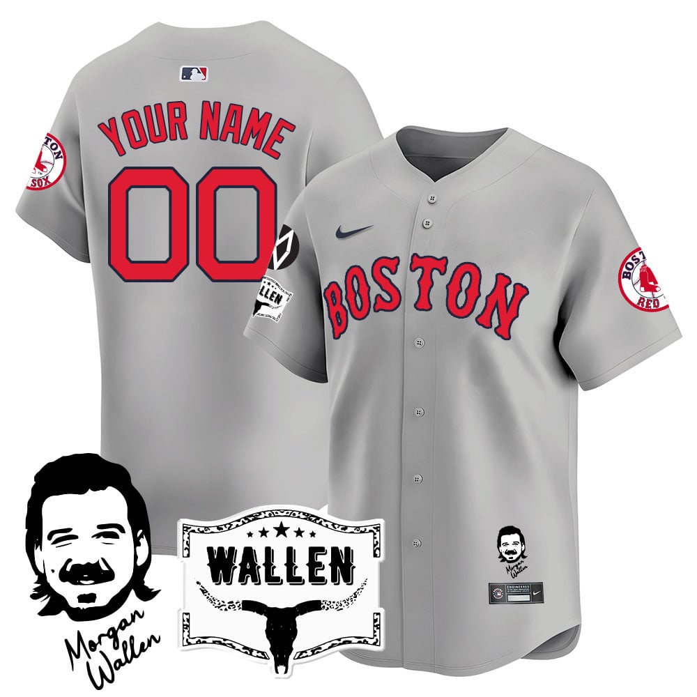 BOS Morgan Wallen 2025 Jersey - All Stitched