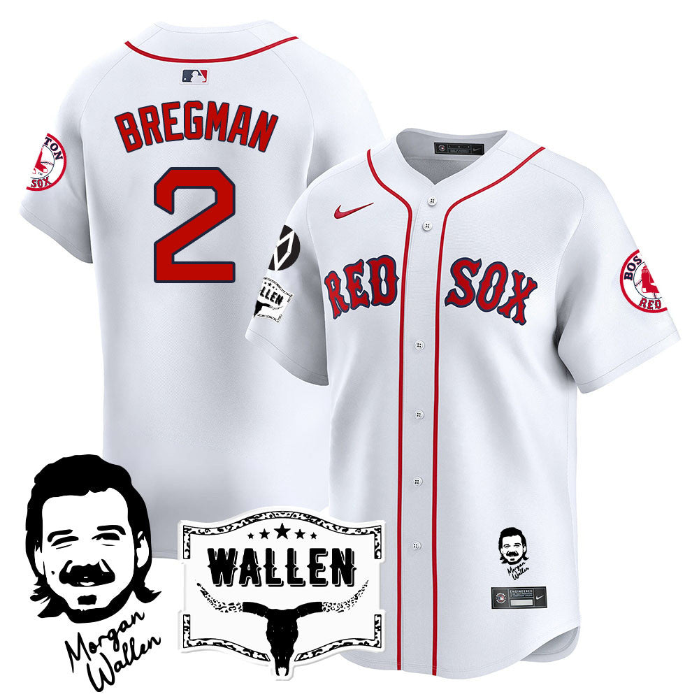 BOS Morgan Wallen 2025 Jersey - All Stitched