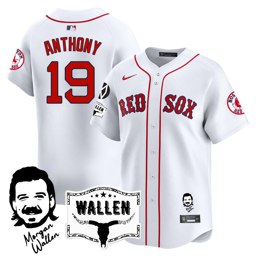 BOS Morgan Wallen 2025 Jersey - All Stitched