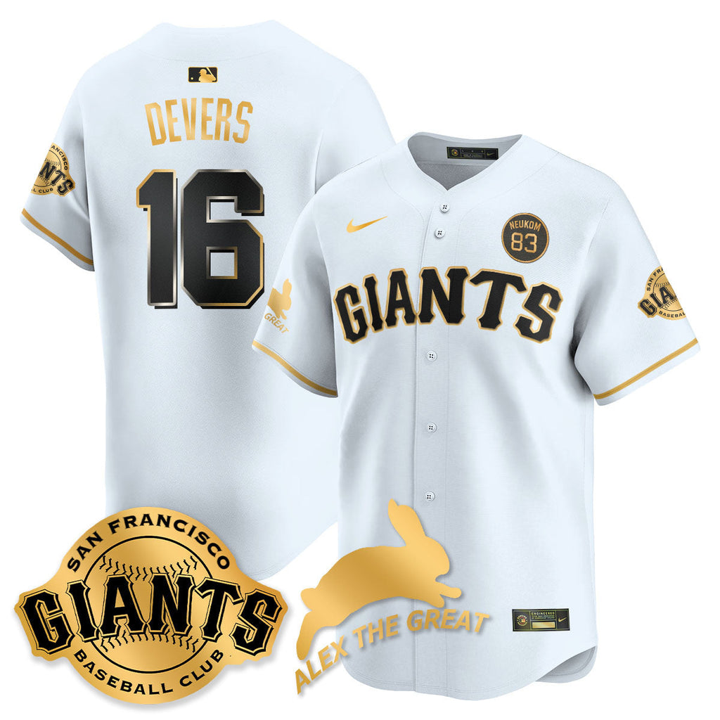 SF "Alex the Great" Rabbit Memories 2025 Jersey - Stitched