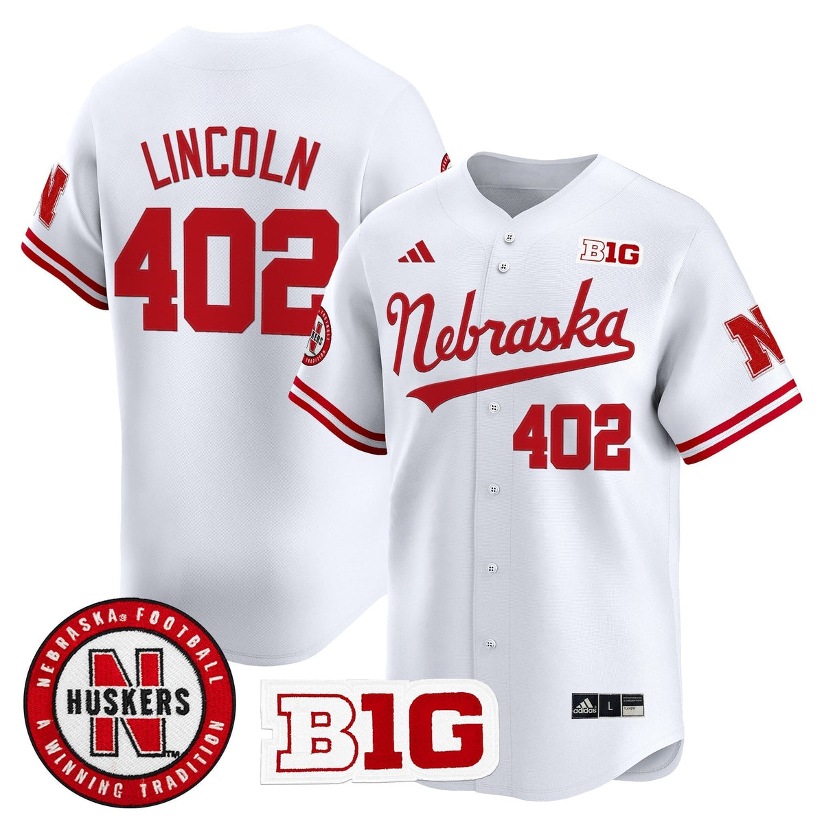 NEB 2025 Vapor Baseball Jersey - All Stitched