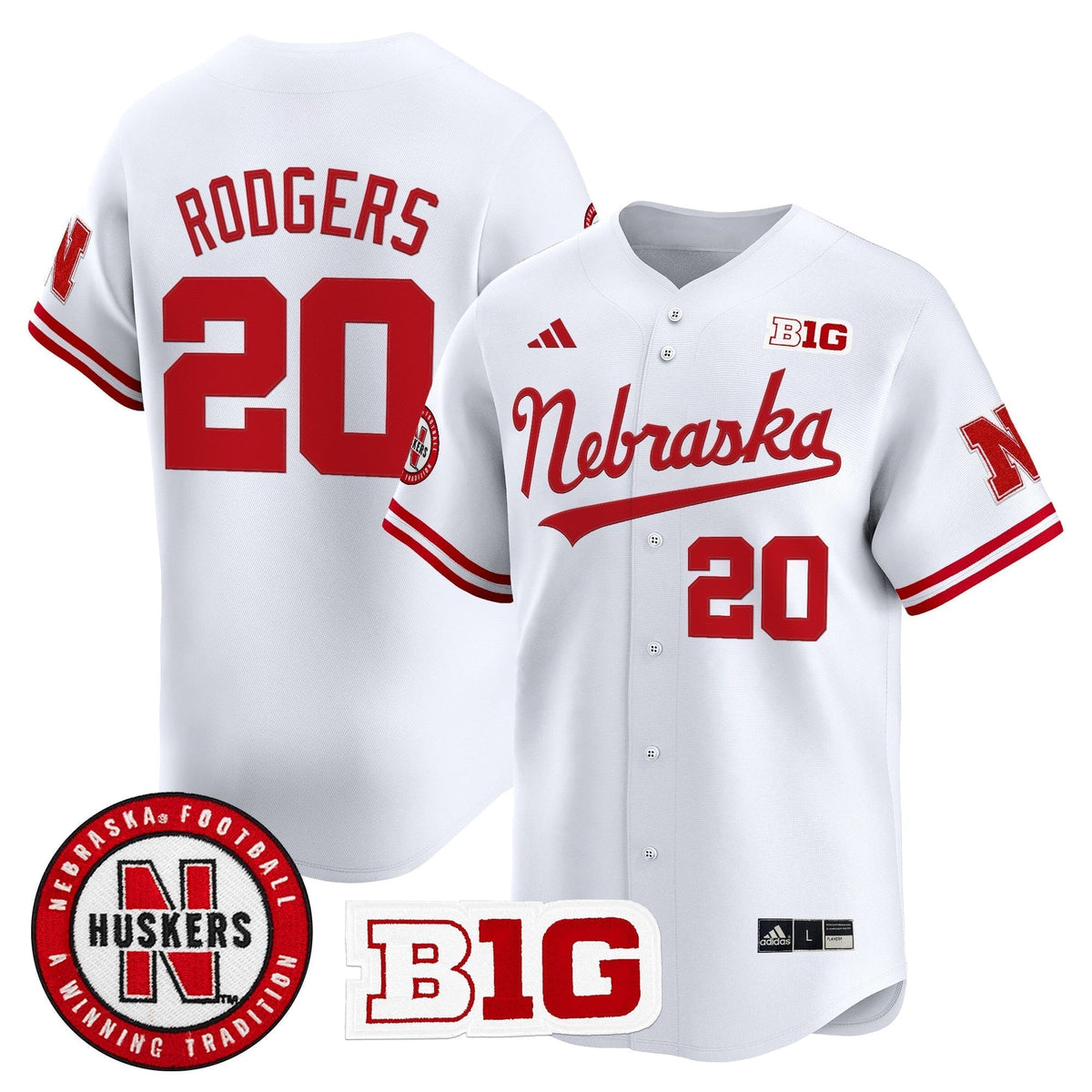 NEB 2025 Vapor Baseball Jersey - All Stitched