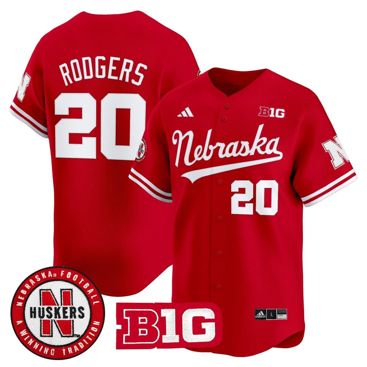 NEB 2025 Vapor Baseball Jersey - All Stitched