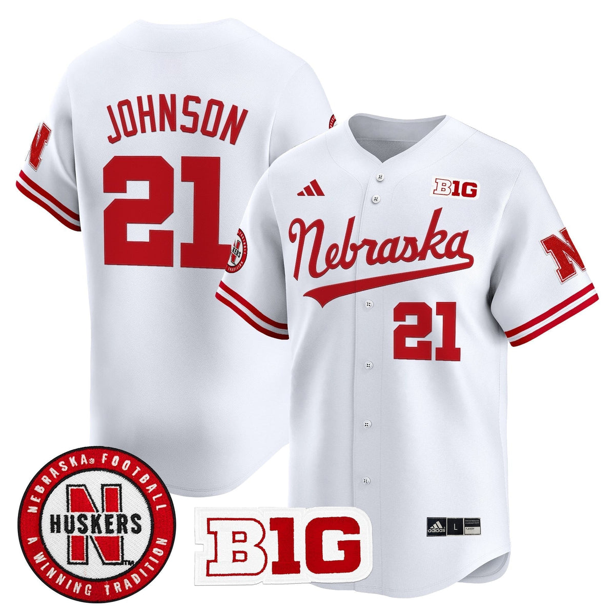 NEB 2025 Vapor Baseball Jersey - All Stitched