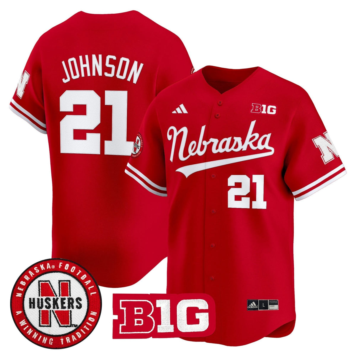 NEB 2025 Vapor Baseball Jersey - Stitched