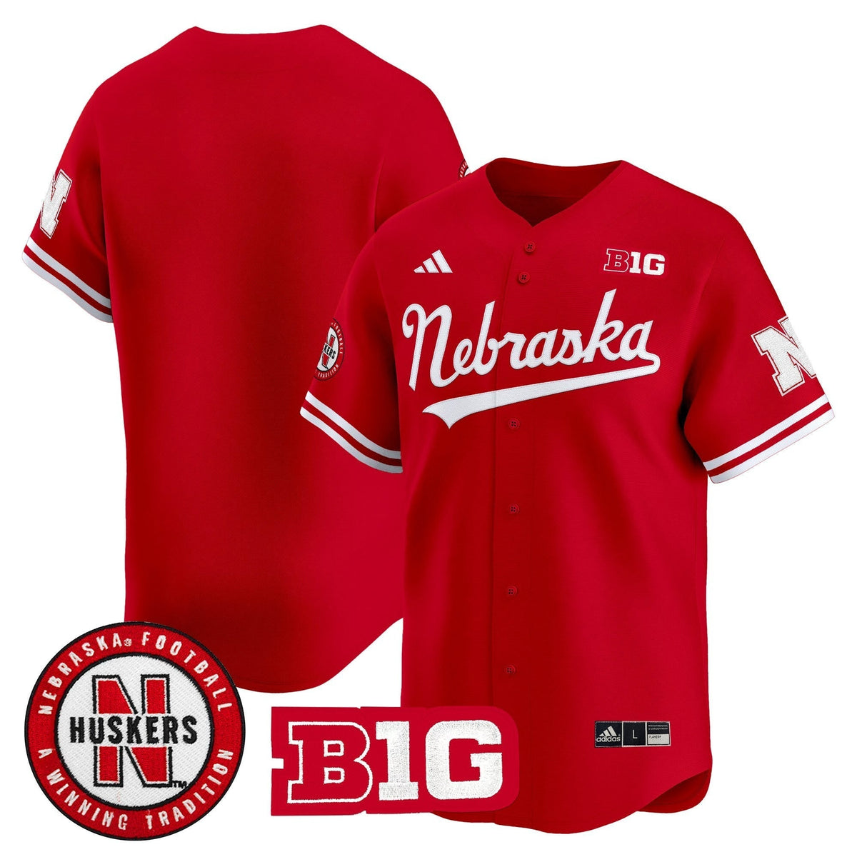 NEB 2025 Vapor Baseball Jersey - All Stitched