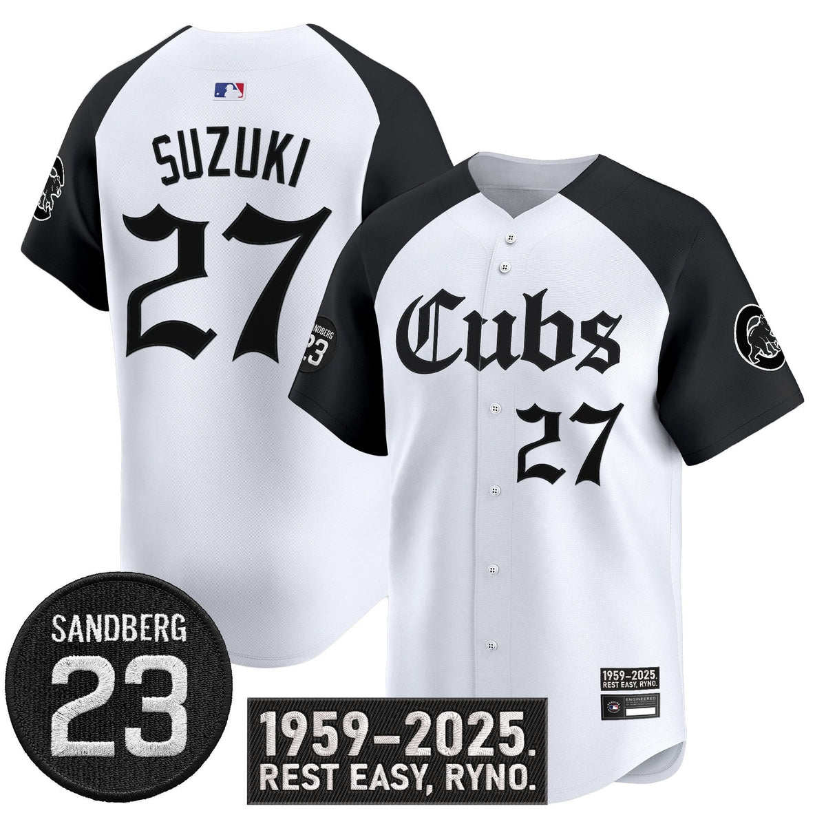 CHC 'Ryne Sandberg Tribute' Vapor Premier Limited Jersey - All Stitched